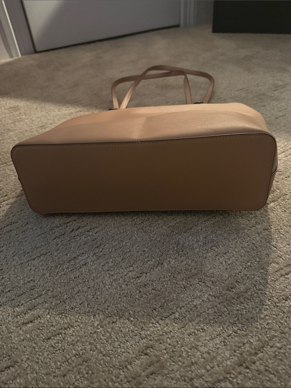 kate spade blush pink leather tote - Picture 2 of 5